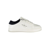 Calvin Klein White Leather Men Sneaker -   -  Calvin Klein.